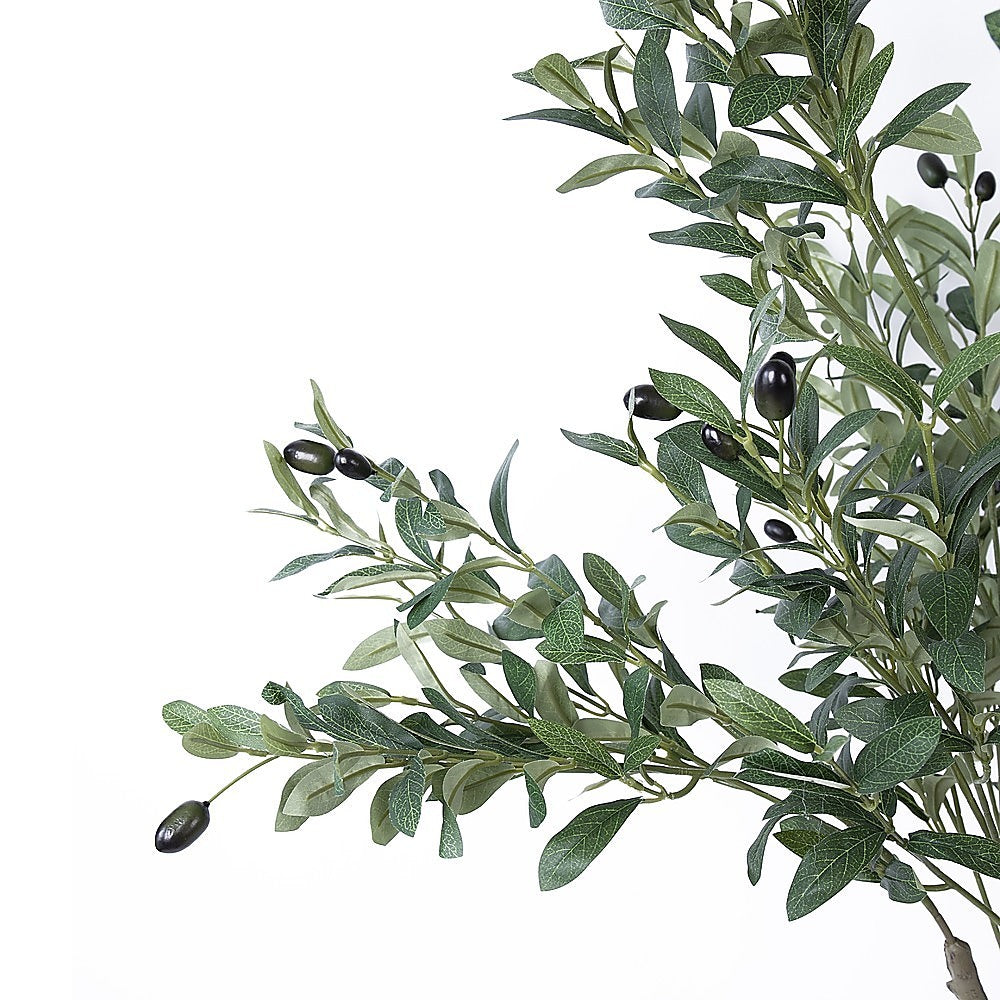 150cm Artificial Olive Tree – Tall Realistic Faux Green Indoor - V63-931361