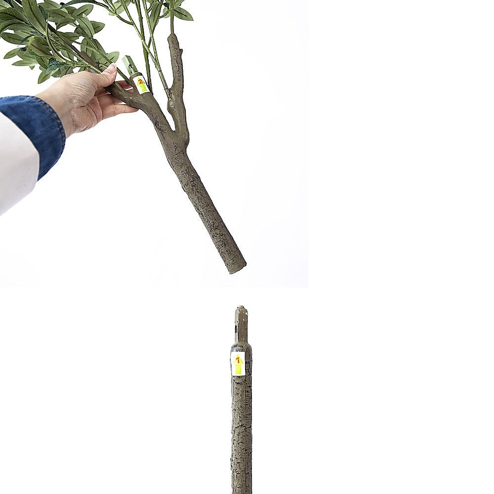 150cm Artificial Olive Tree – Tall Realistic Faux Green Indoor - V63-931361