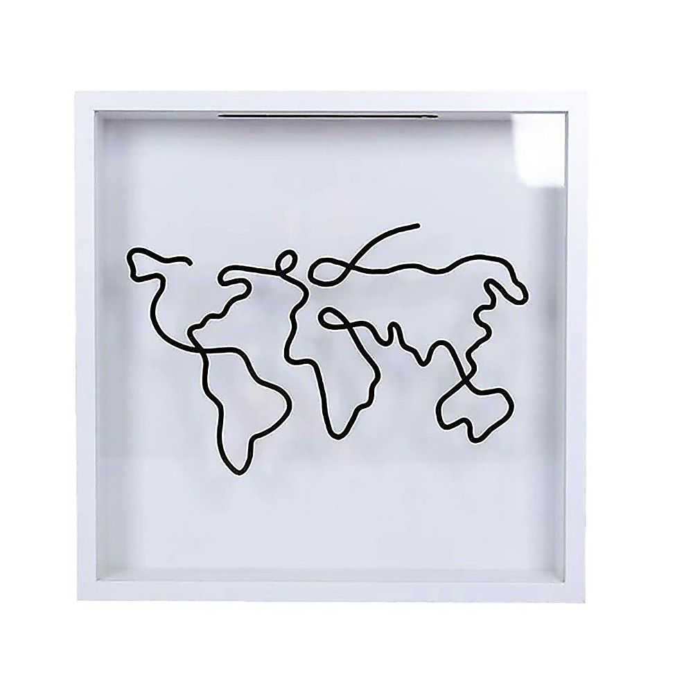 Explorer Memory Box Keepsake Picture Frame Wall Table