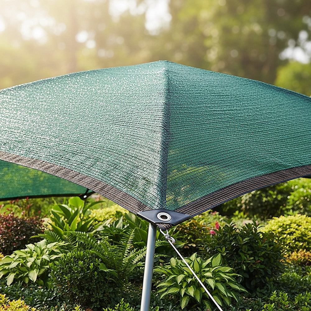 15m x 2m Fence Windscreen Privacy Screen Shade Cover Dark Green - V63-931981