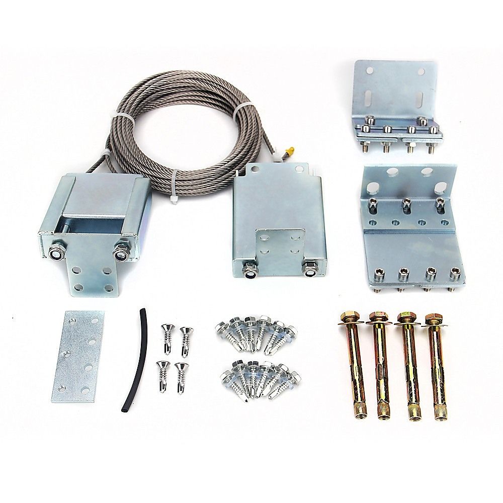 Telescopic Sliding Gate Pulley System