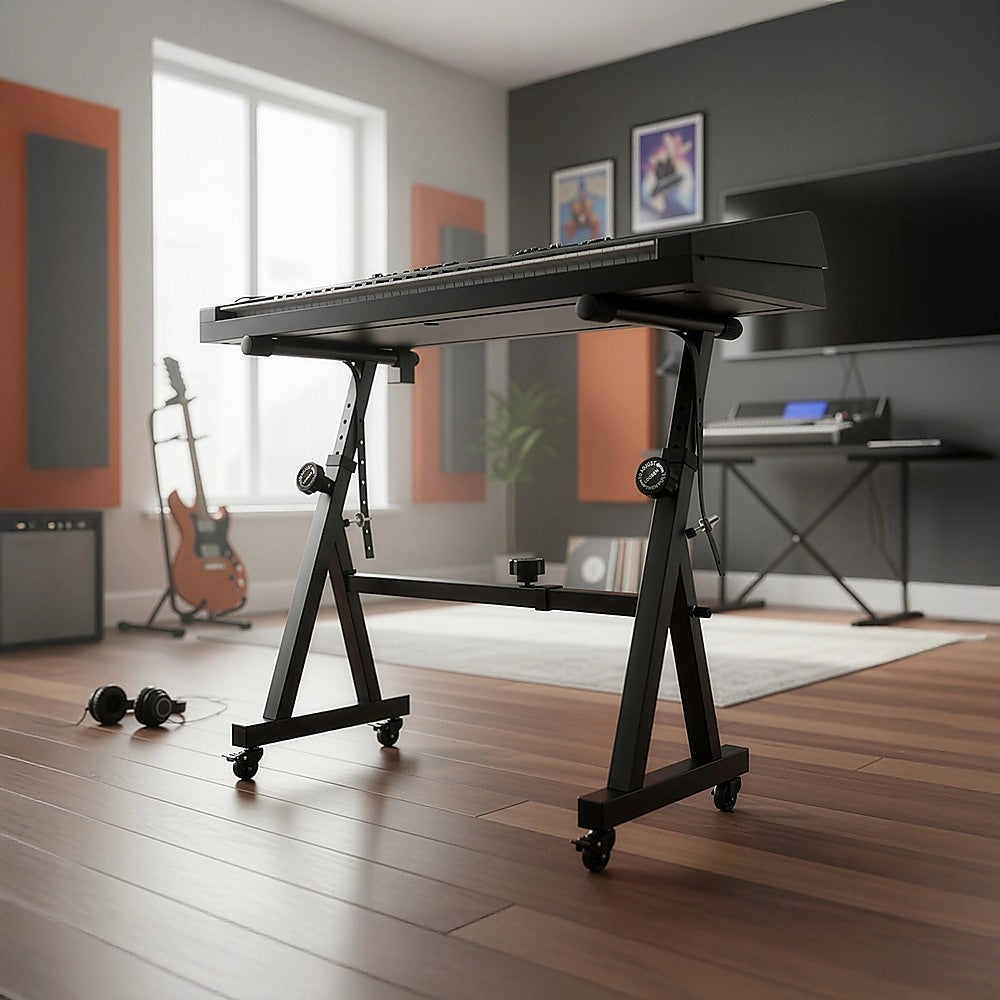 Z-Style Keyboard Stand – Heavy Duty Adjustable Piano Stand for - V63-952381