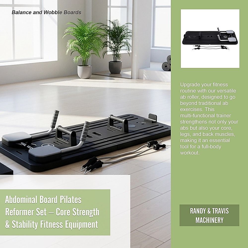 Abdominal Board Pilates Reformer Set – Core Strength & Stability - V63-952421