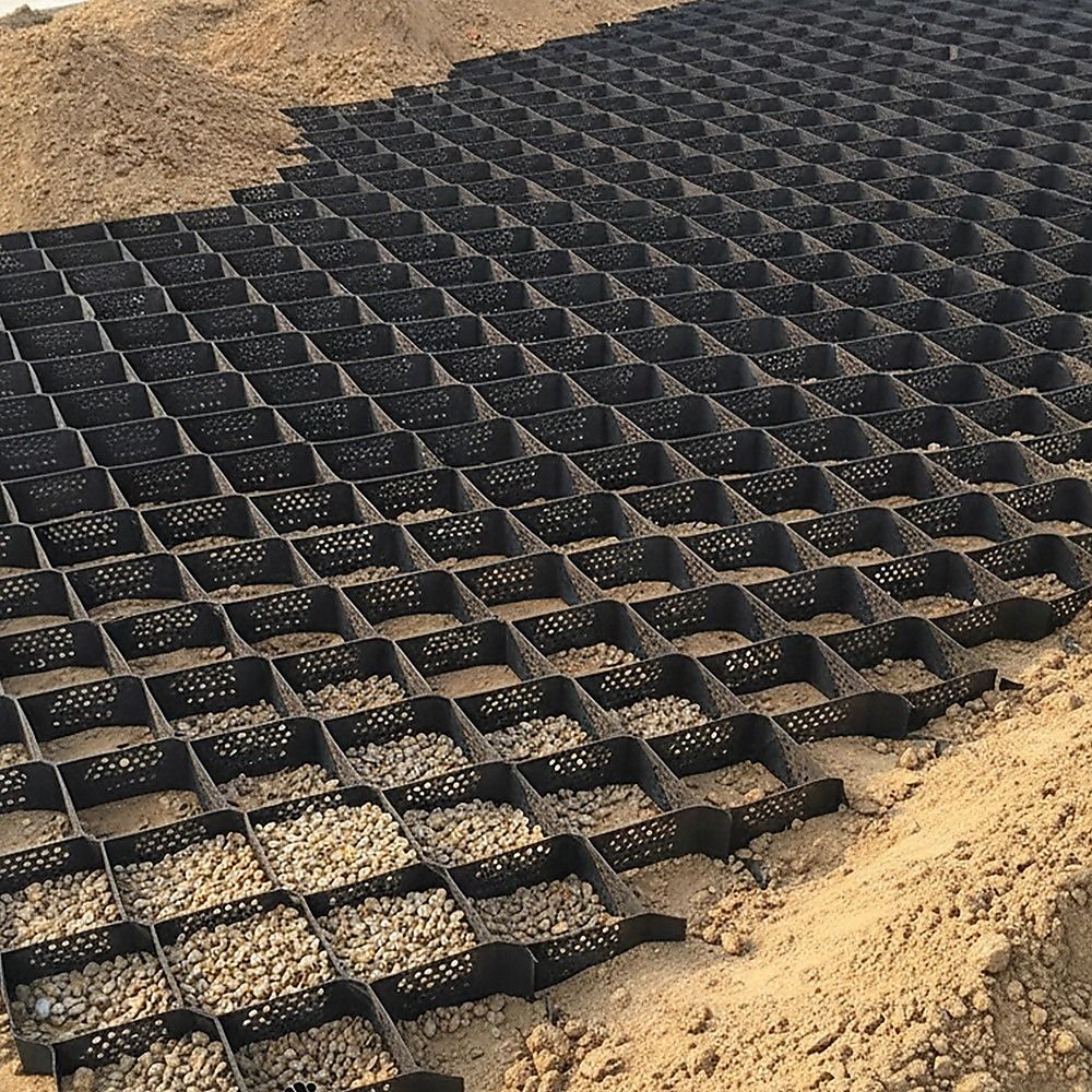 Geo Grid Ground Gravel Cell