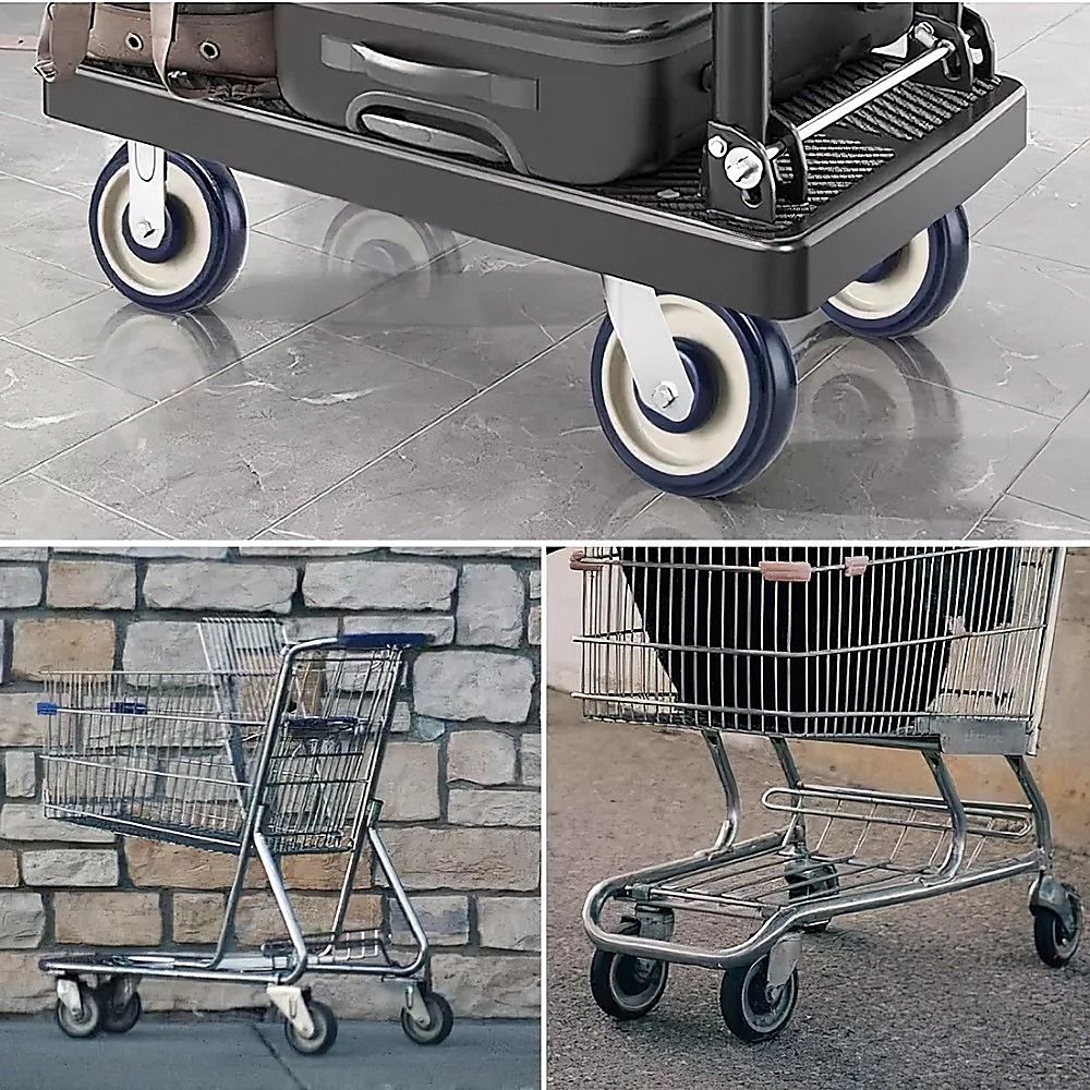 8 x 5" Diameter Wheels Nuts and Bolts included