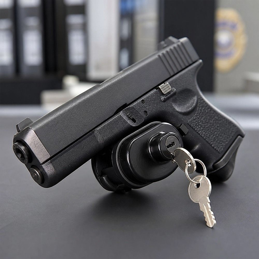 6pcs Keyed Alike Trigger Locks – Gun Safety Lock Set for Pistol, Rifle & Shotgun