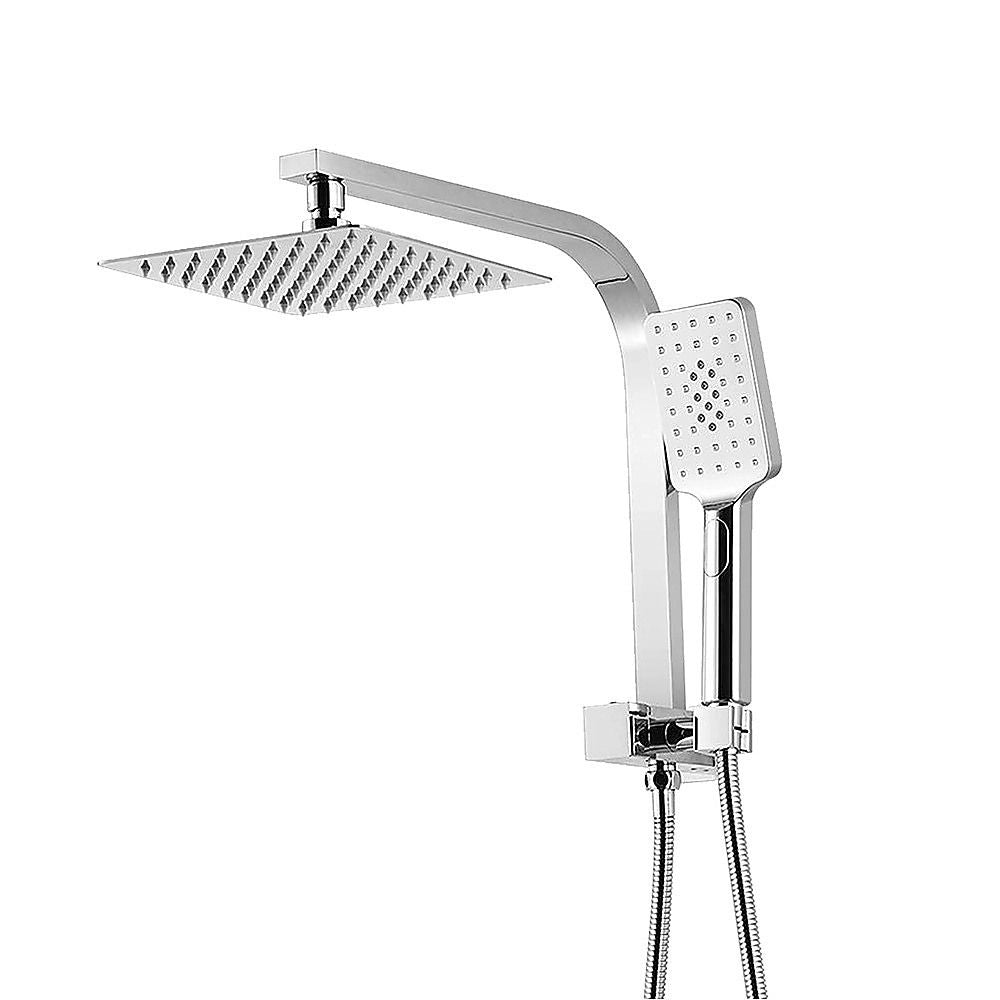 Wall Mounted Chrome Dual Shower Mixer – Rainfall & Handheld Massage Head