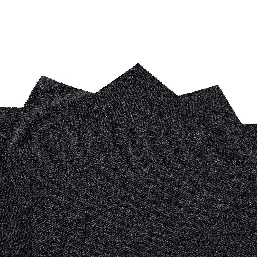 5m² Black Carpet Tiles Set – Commercial & Domestic Flooring for Off - V63-952971