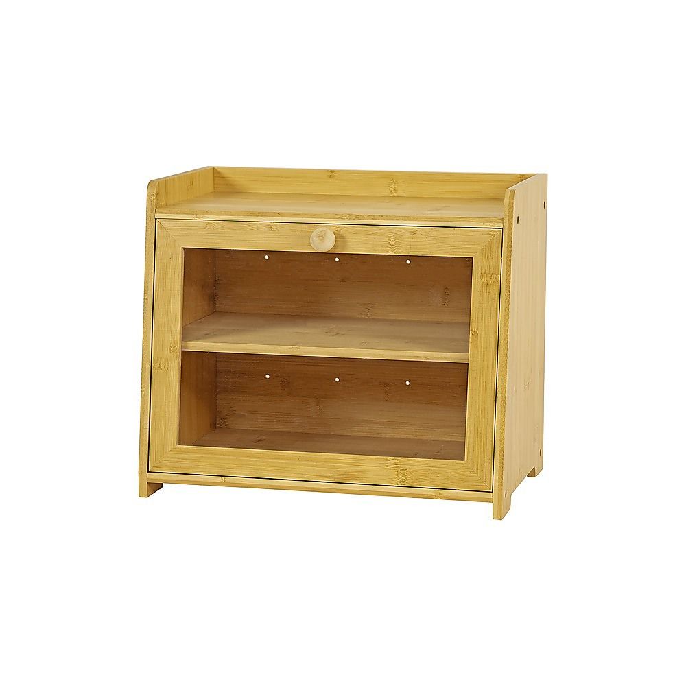 Enclosed Bread Box – Large Kitchen Countertop Bread Storage Container for Freshness & Organisation