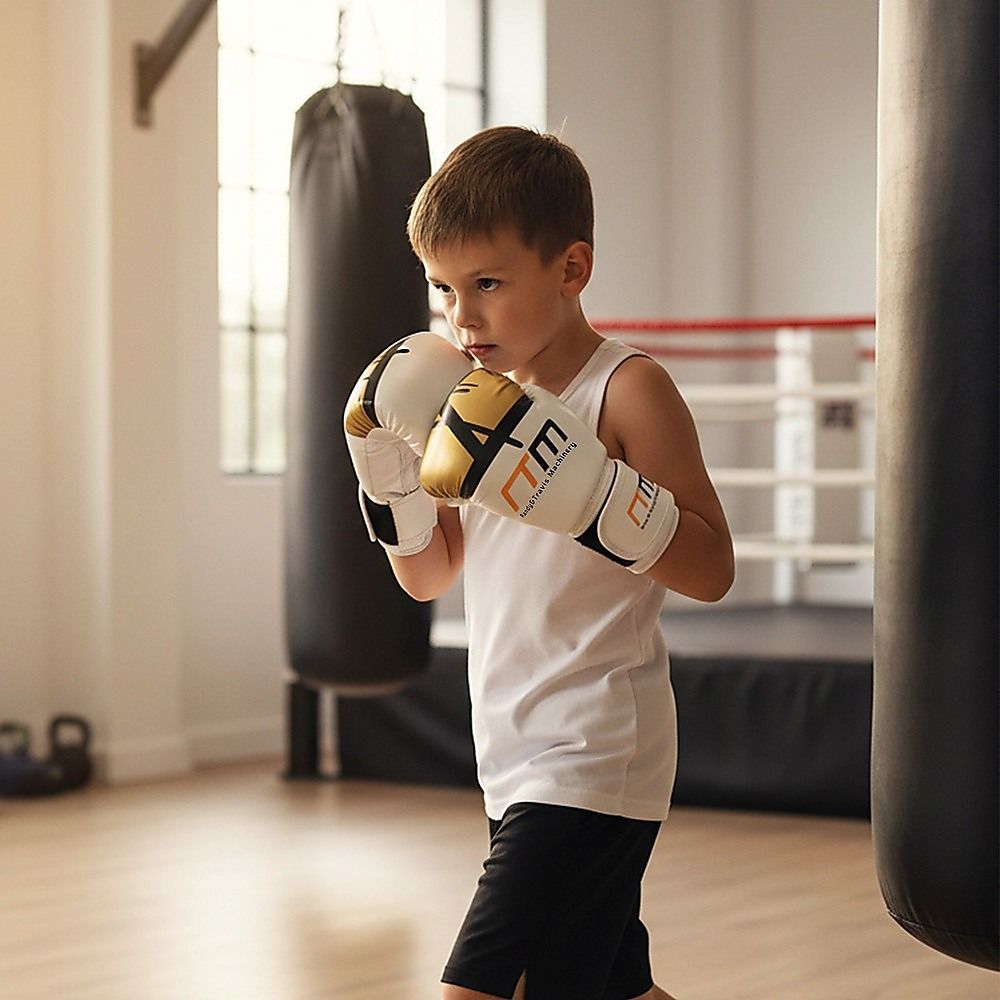 Boys Boxing Gloves Sparring Training Gloves for Kids Youth MMA