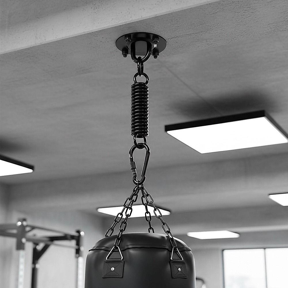 Heavy Duty Swing Hanger Suspension Ceiling Hook Spring Carabiner