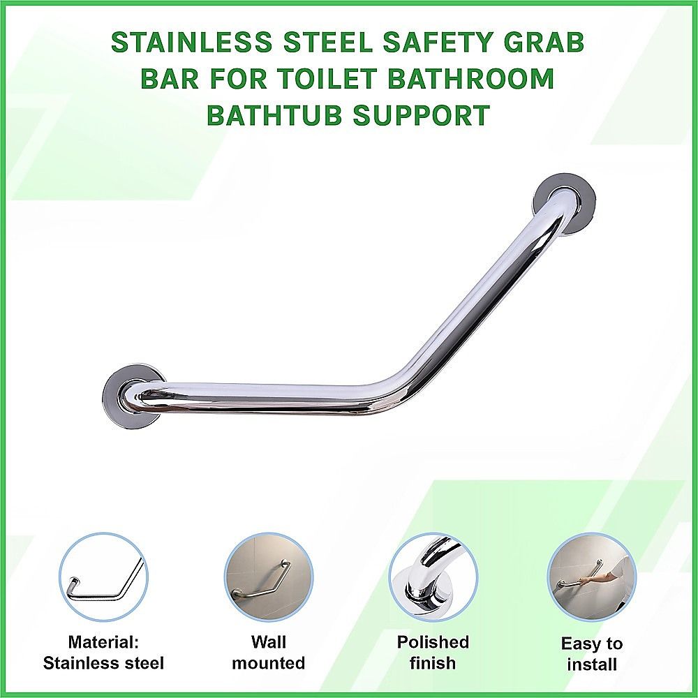 Stainless Steel Safety Grab Bar for Toilet Bathroom Bathtub Support
