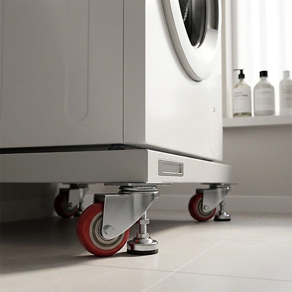 7.6cm Heavy Duty Caster Wheels With M12 Screw Feet 360kg Set Of 4