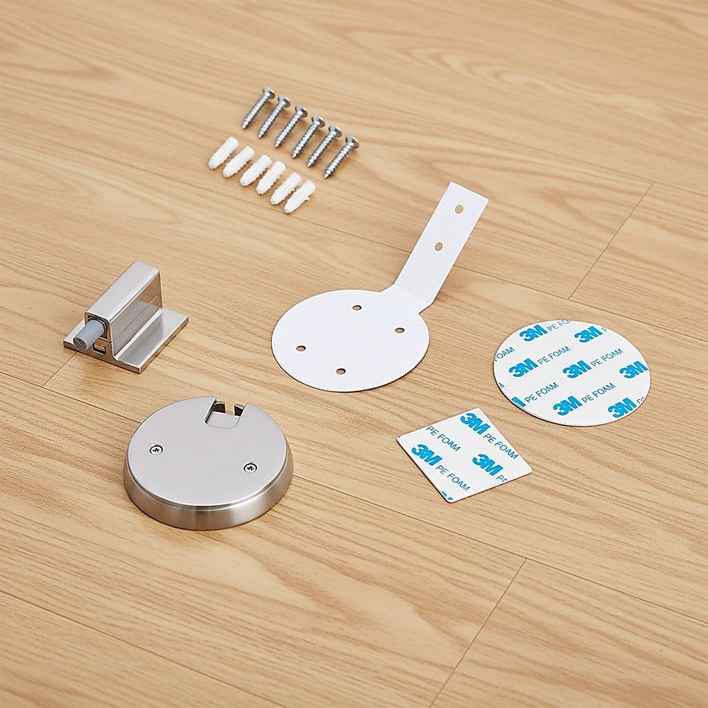 Zinc Alloy Door Stop Brushed Nickel Anti Collision
