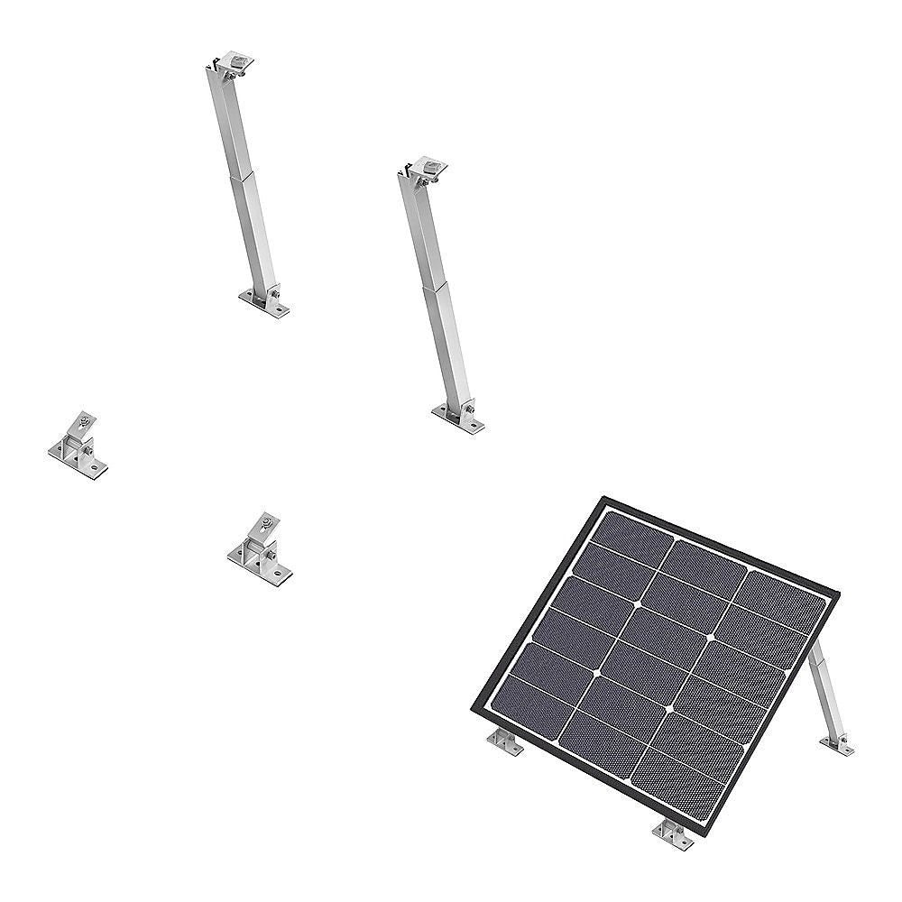 2 Set Adjustable Solar Panel Tilt Mount Brackets