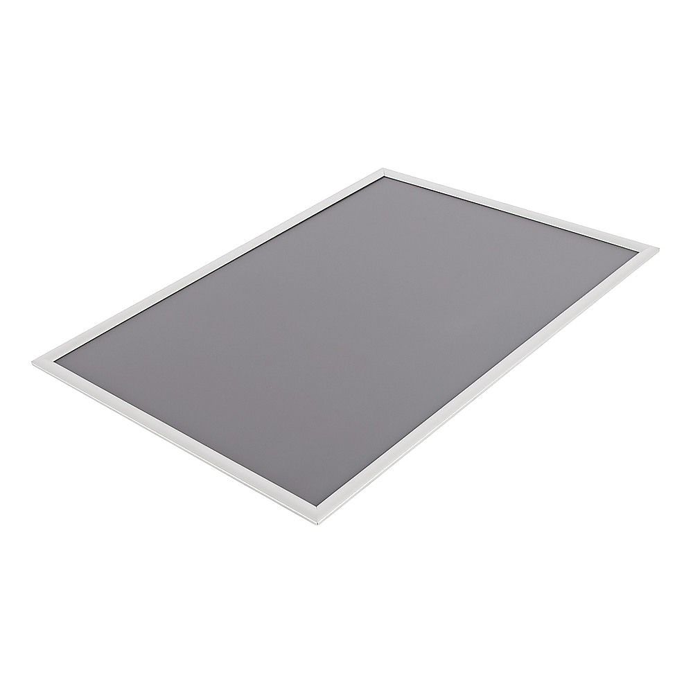 A1 2pc Aluminium Snap Poster Frame Wall Mount Sign Holder Silver