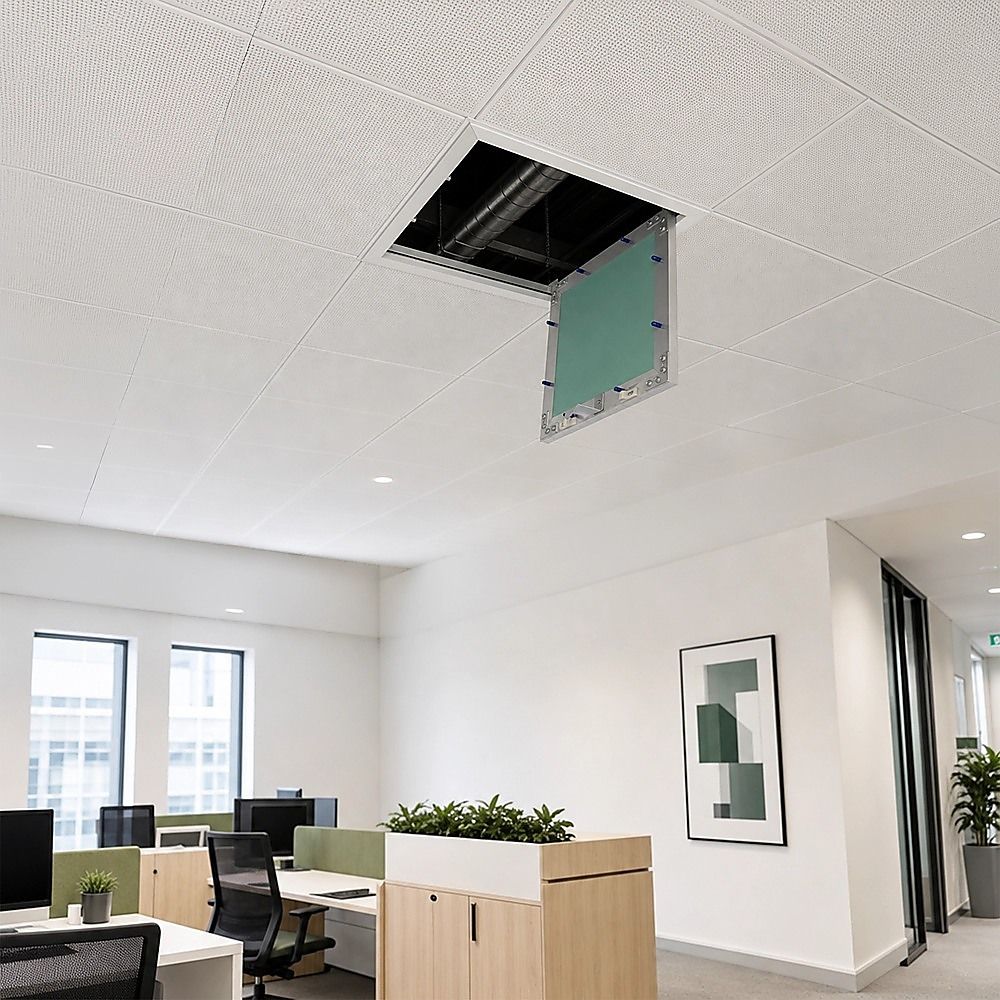 300x300mm Plasterboard Access Panel Aluminium Frame Inspection Hatch