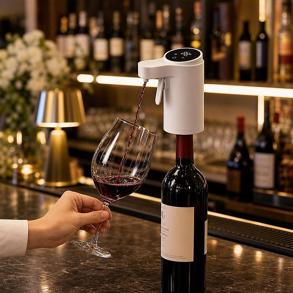 Electric Automatic Wine Decanter Aerator Pourer Pump
