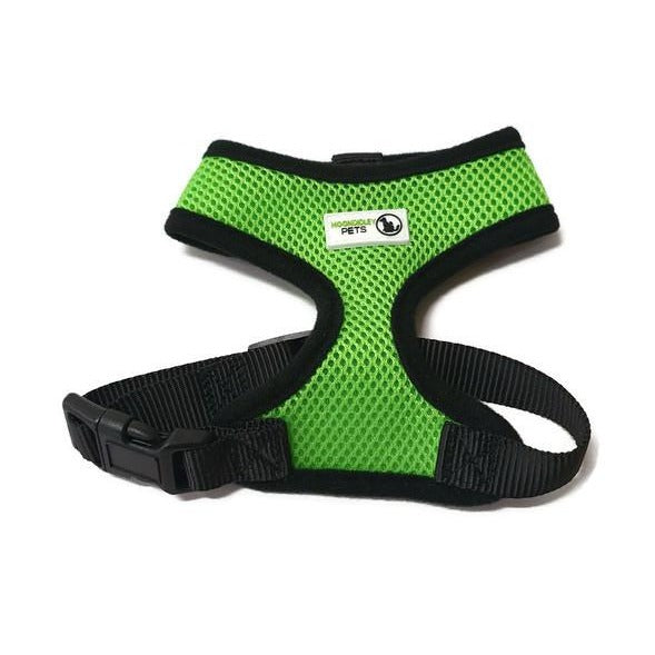 Pet Harness Soft Air Mesh Padded Adjustable - Moondidley Pets X - Large Green