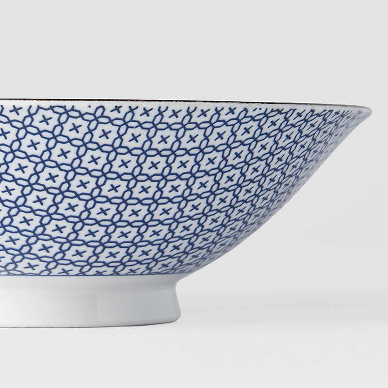 Bowl in a Gift Box 25cm Geo Flower Design