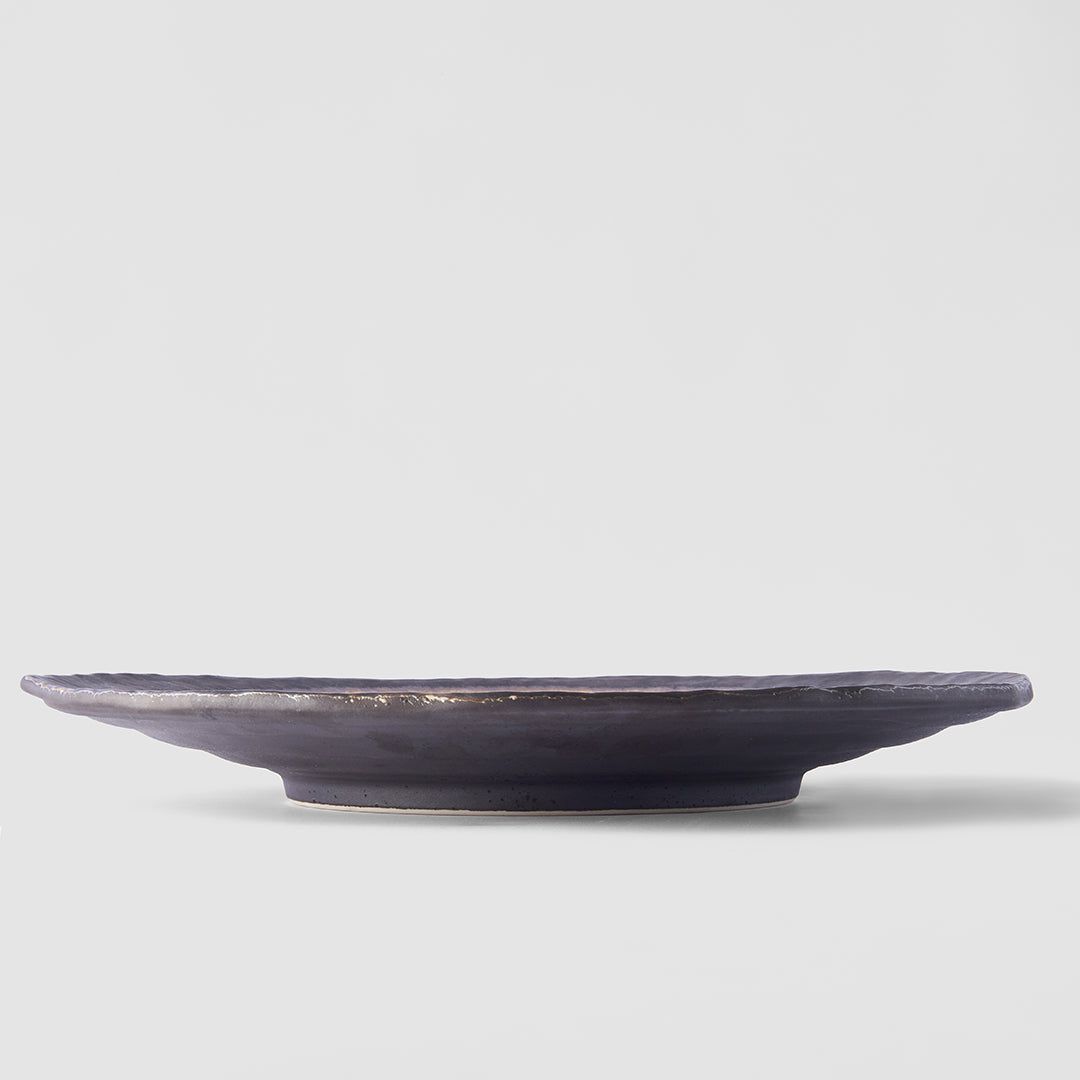 Dinner Plate Organic 27cm Akane Grey Glaze