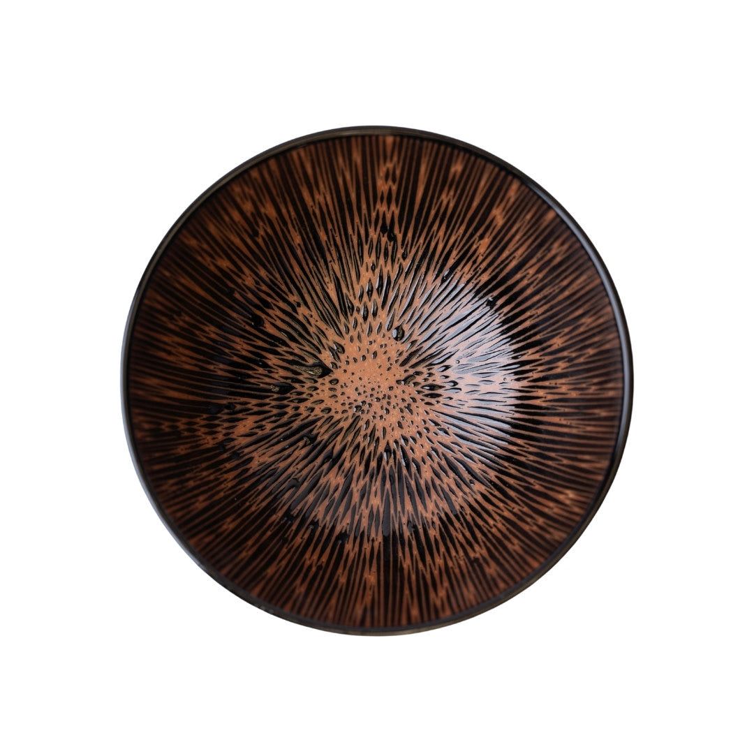 Bowl 19.5cm Bronze Converging Glaze