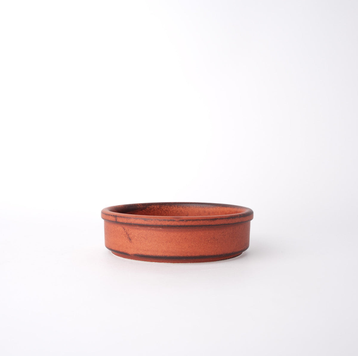 Orange Donabe 13cm Oven Dish High Side