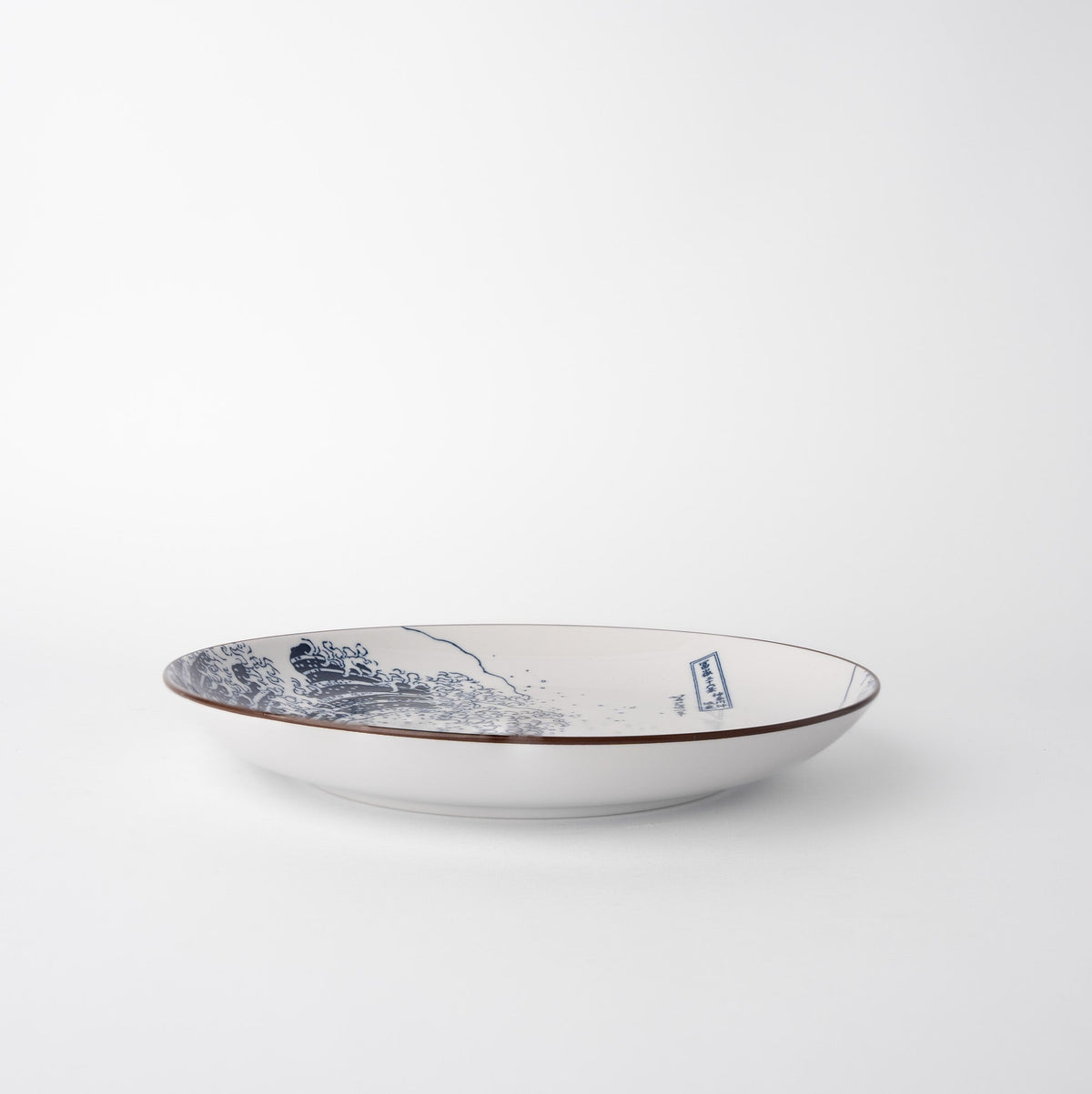 Plate 21.5cm Hokusai Great Wave Design