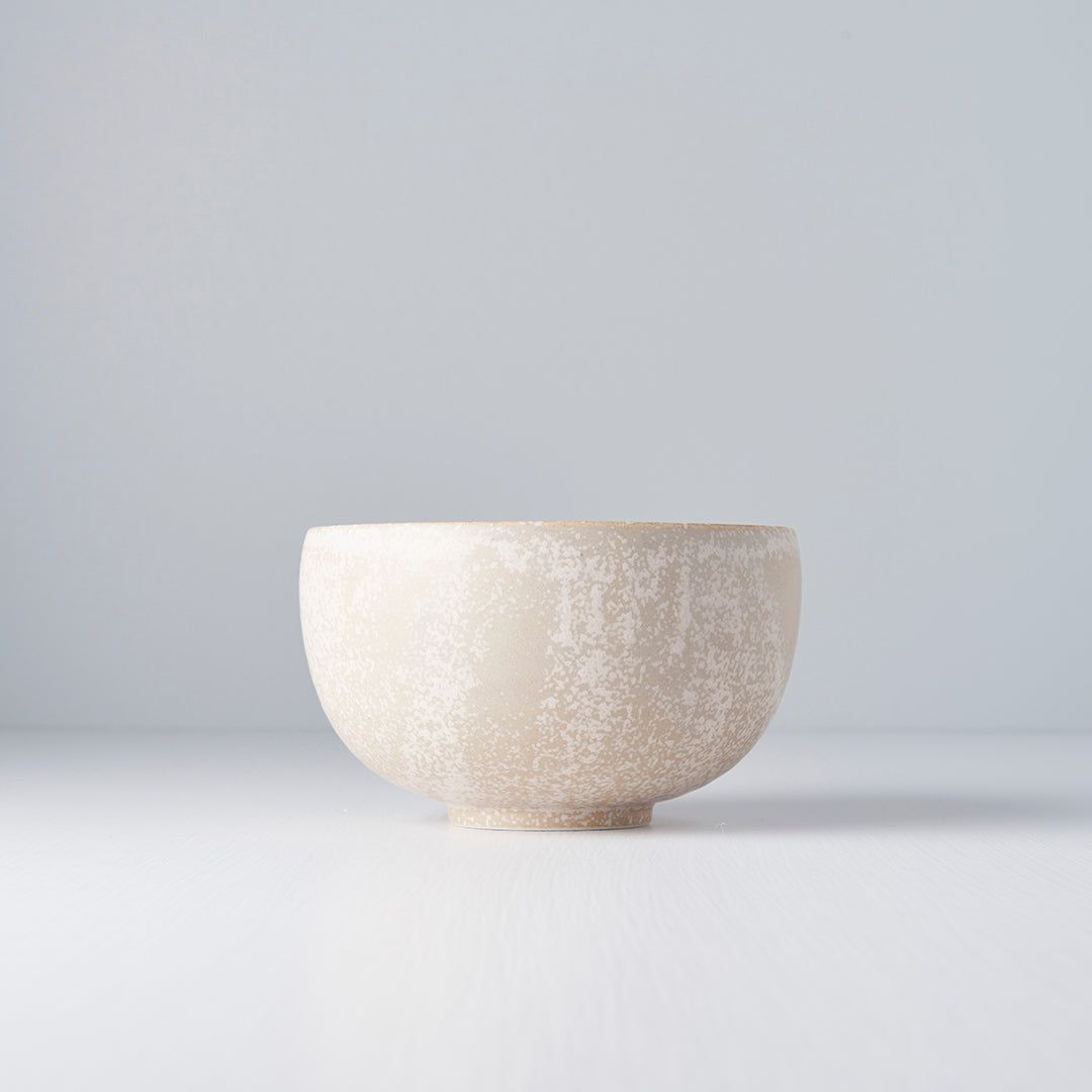 Bowl 15cm White Fade Glaze