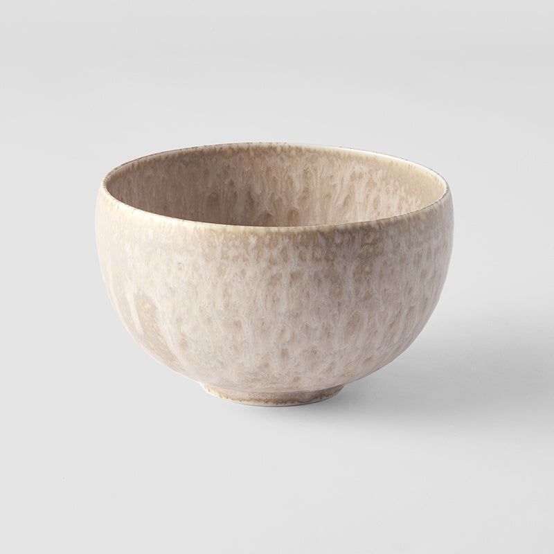 Bowl 13cm White Fade Glaze