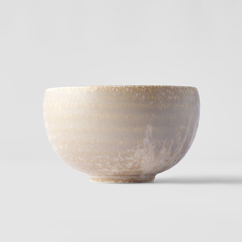 Bowl 13cm White Fade Glaze