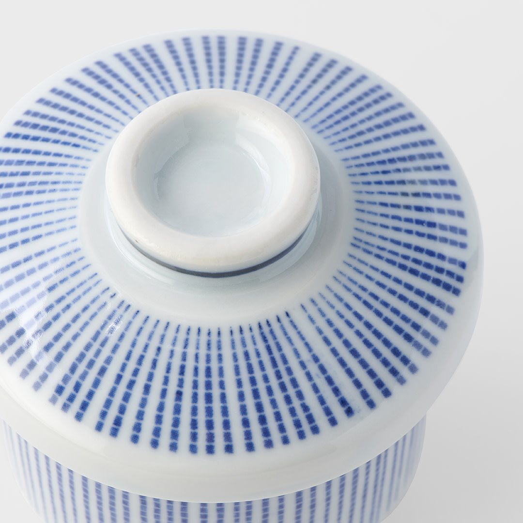 Cup Chawanmushi 150ml Blue Stripe Design