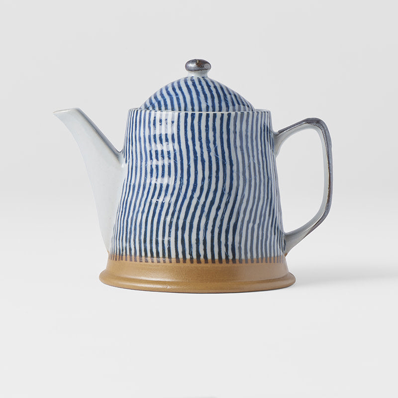 Teapot 400ml Wavy Line Design