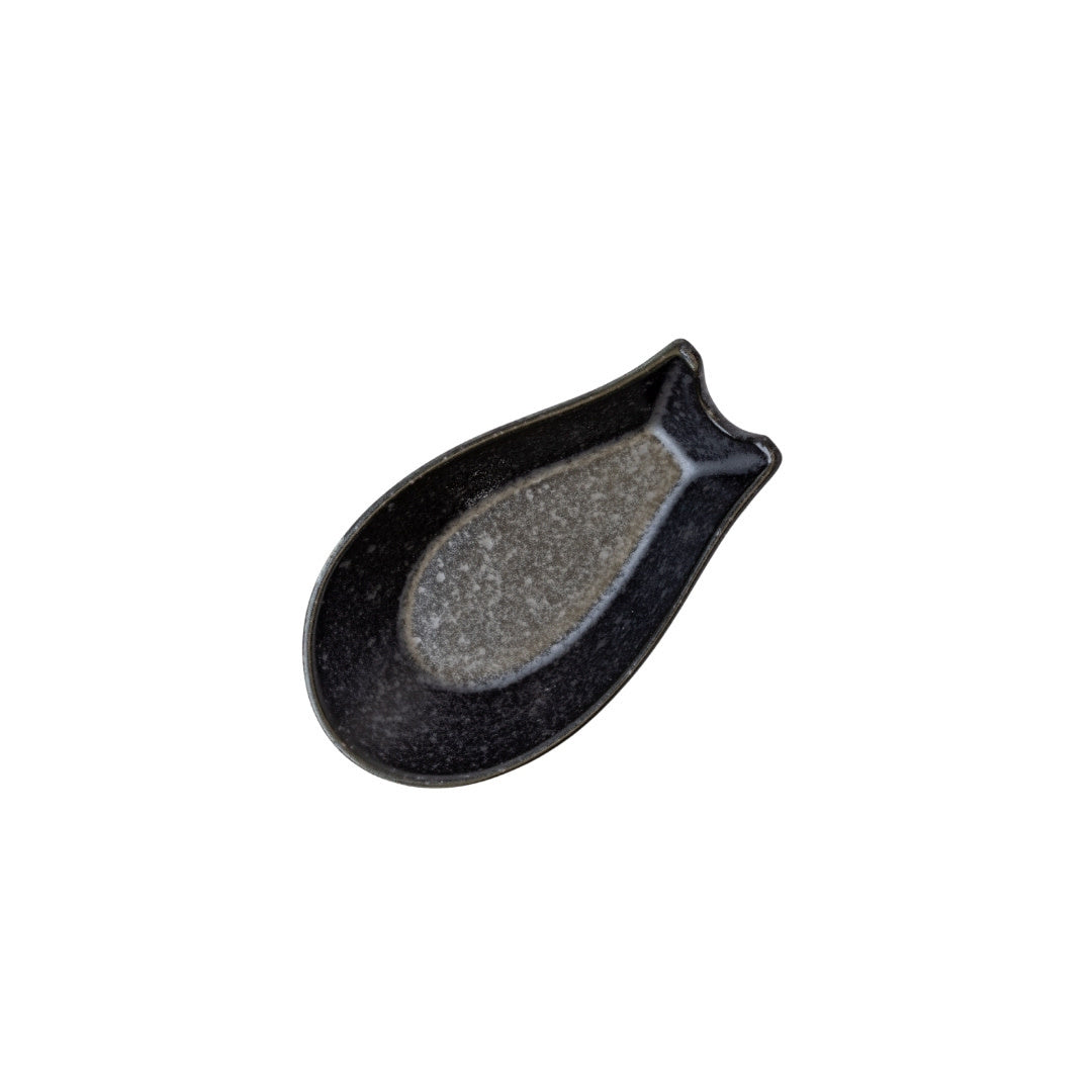 Spoon Rest Ramen Kanso Matte Black Glaze