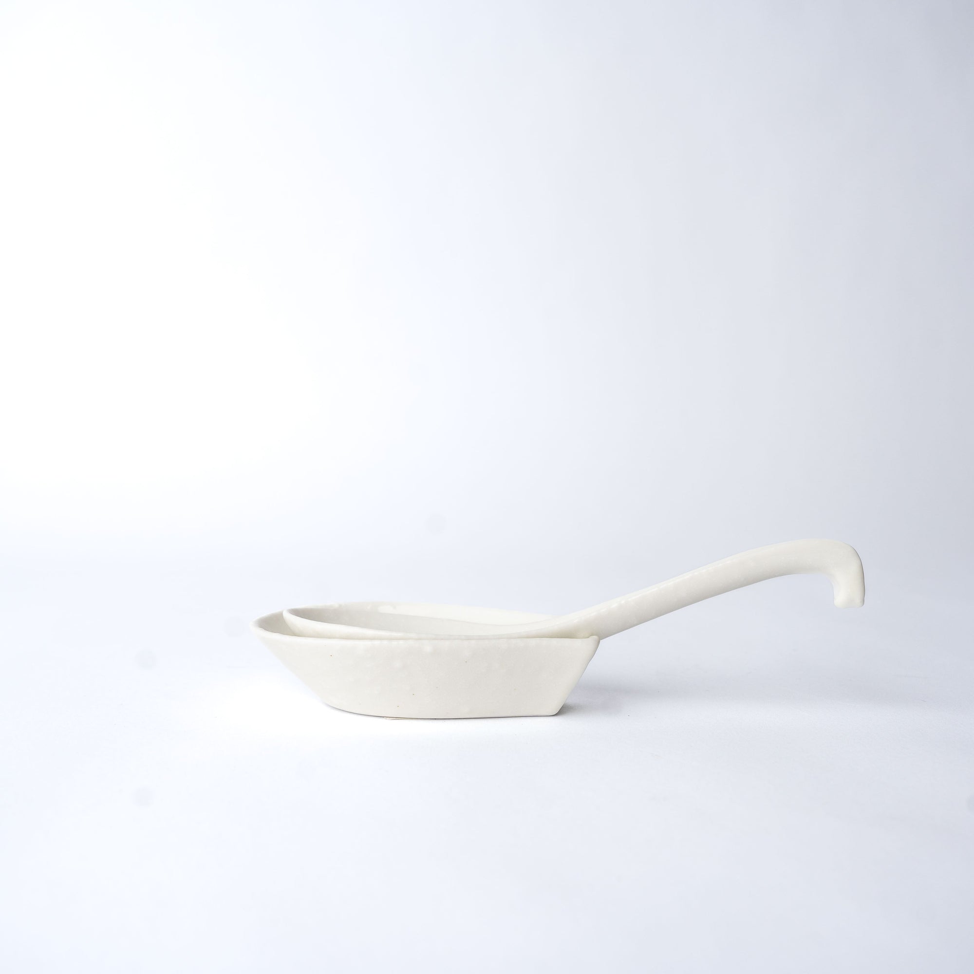 Spoon Rest Ramen Kanso Soft White Glaze