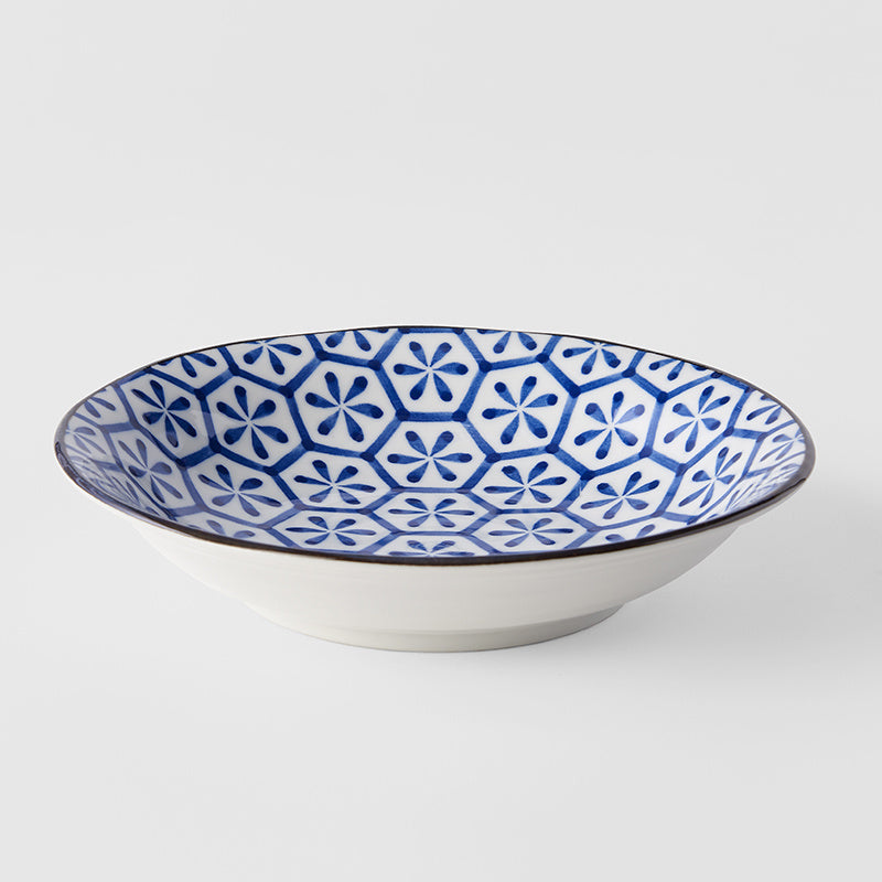 Pasta Bowl 20.5cm Flower Design