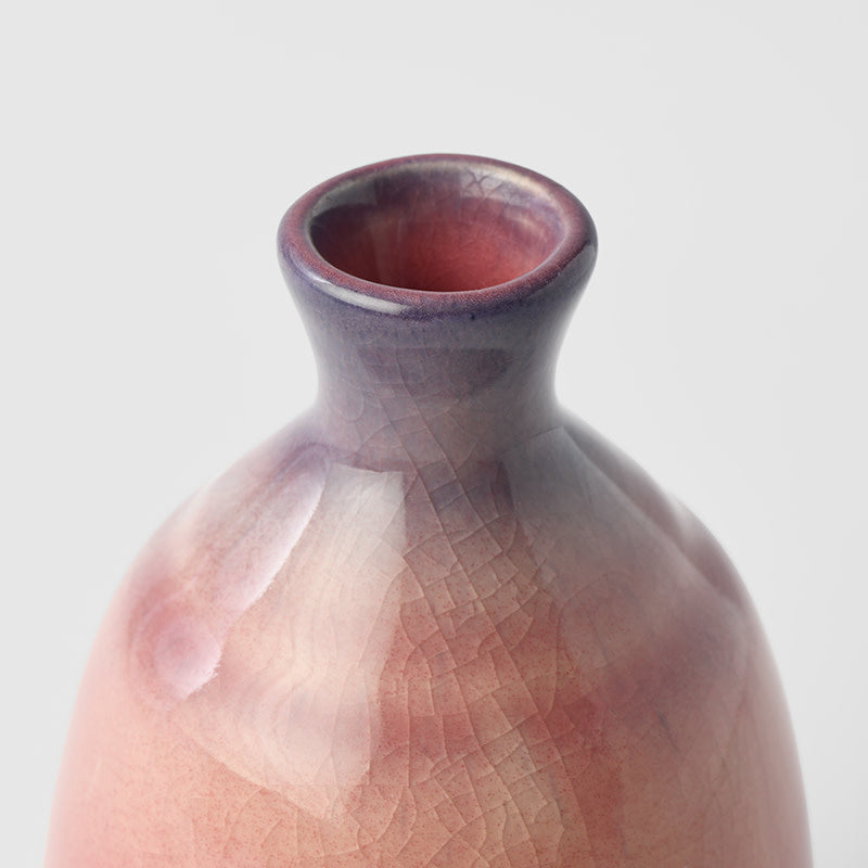 Sake Jug 8cm 275ml Momo Pink Glaze