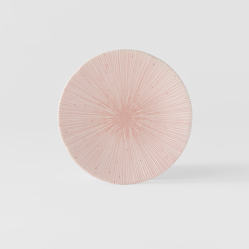 Tapas Plate 16.5 Ice Pink Glaze