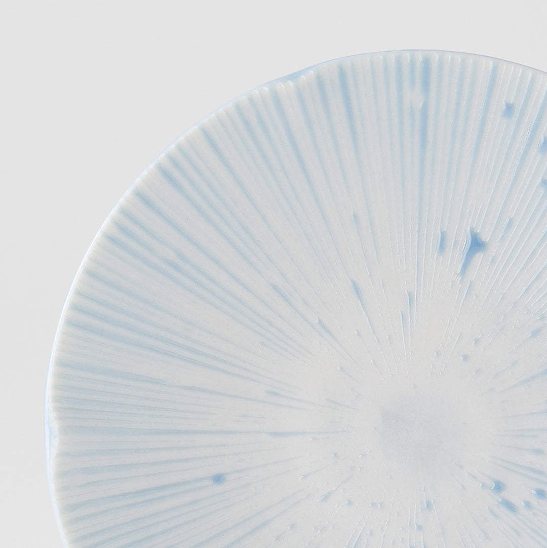 Tapas Plate 13cm Ice Blue Glaze