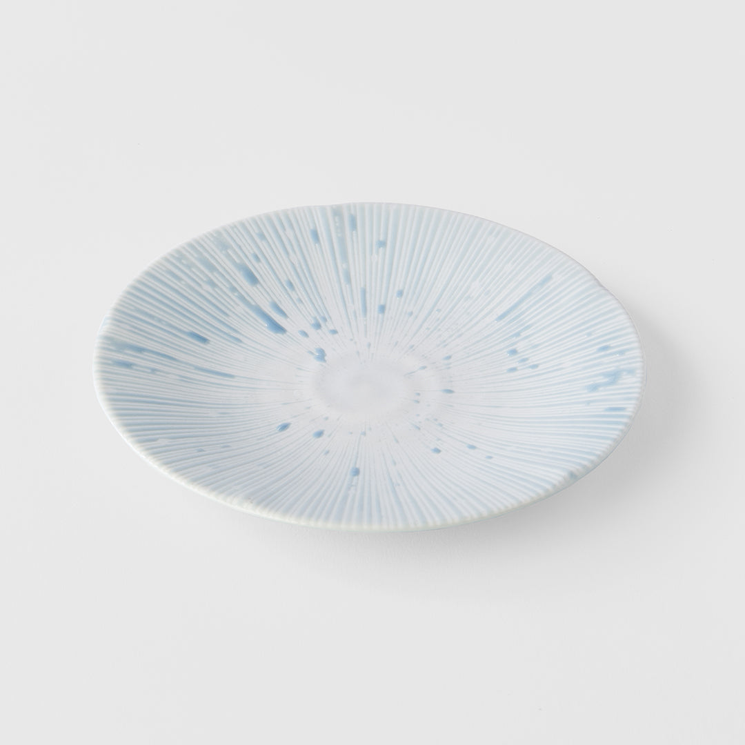 Tapas Plate 16.5cm Ice Blue Glaze