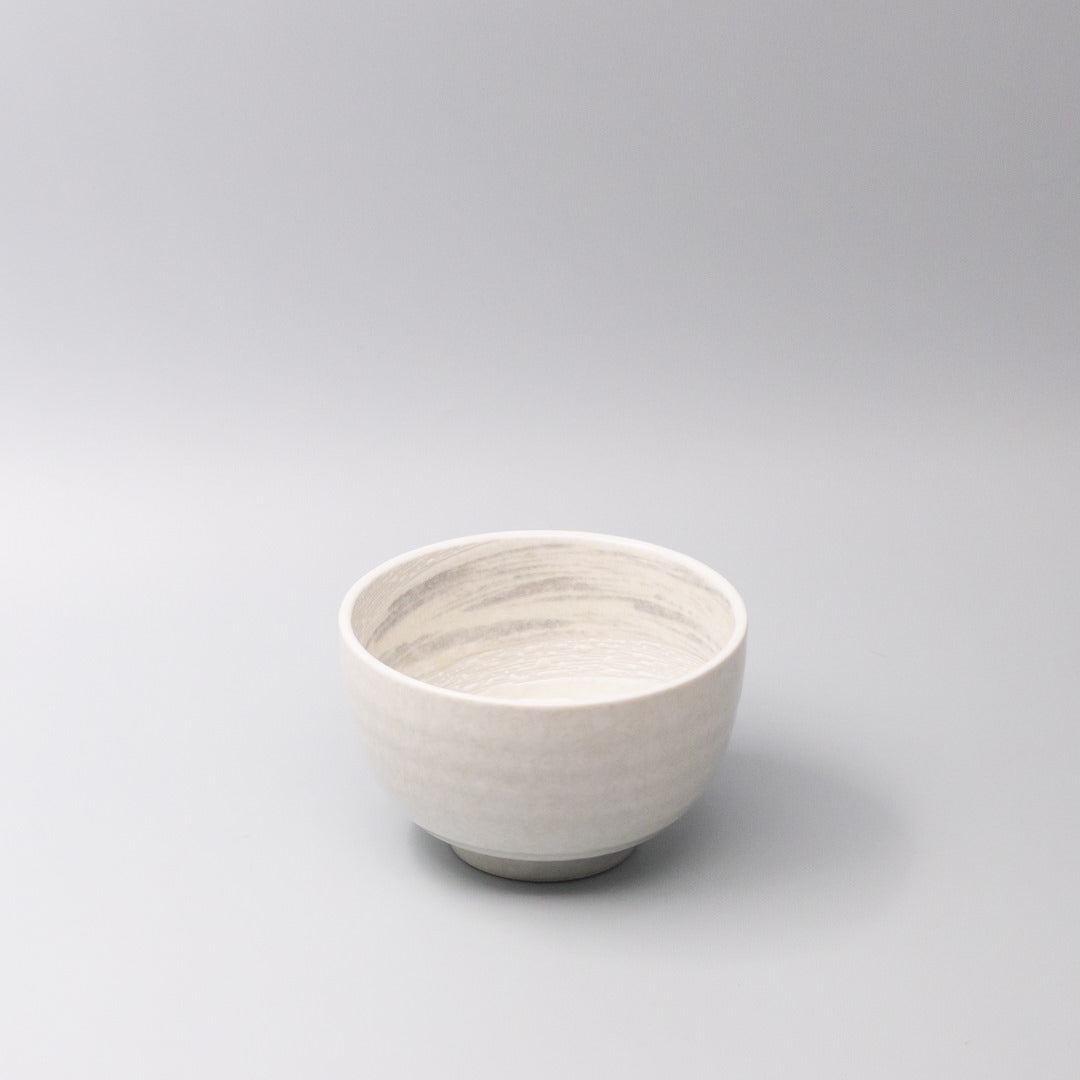 Bowl 16cm Grey Swirl Glaze
