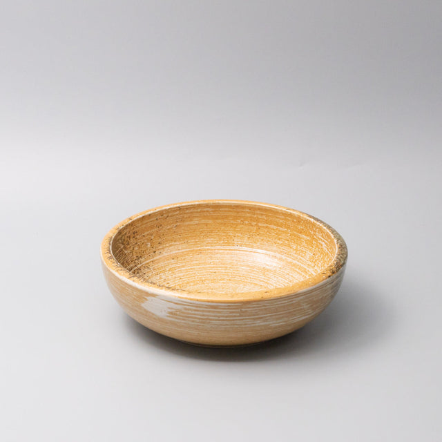 Bowl 24cm Burnt Orange Glaze