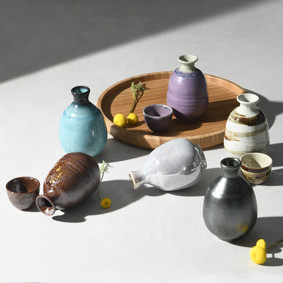 Sake Jug 280ml Ink Fade Glaze