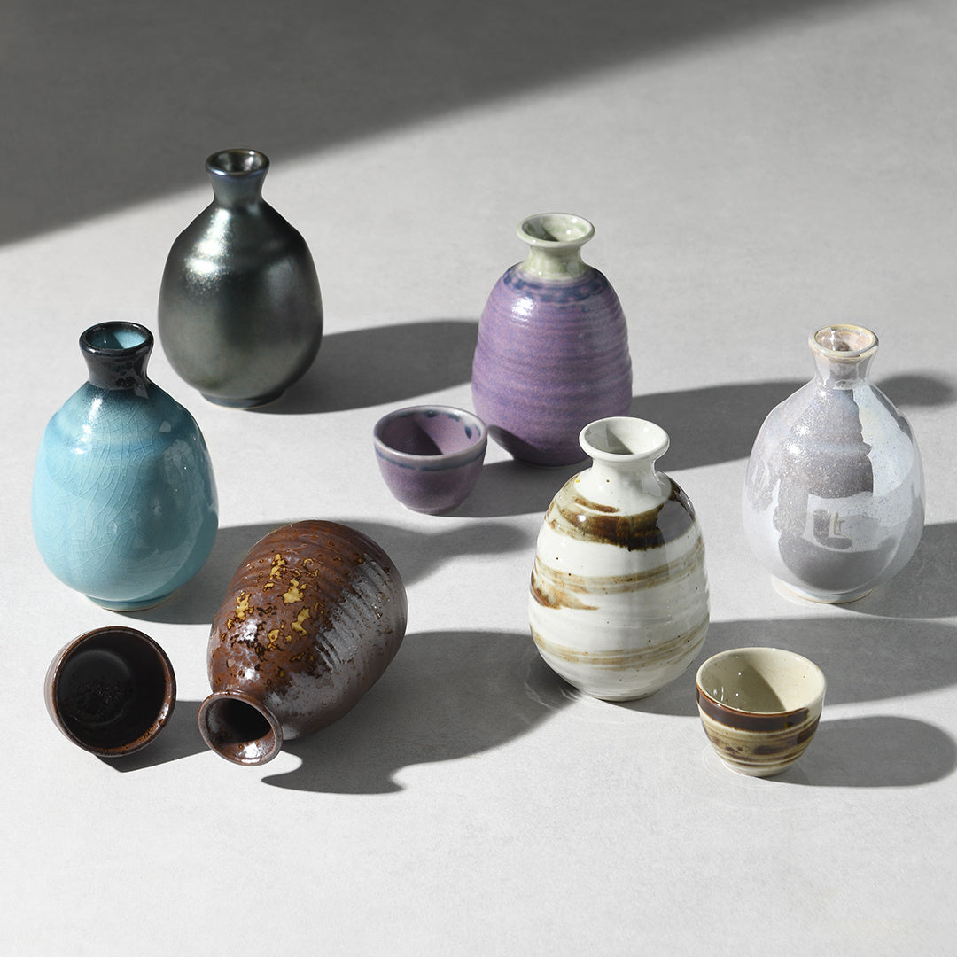Sake Jug 280ml Ink Fade Glaze