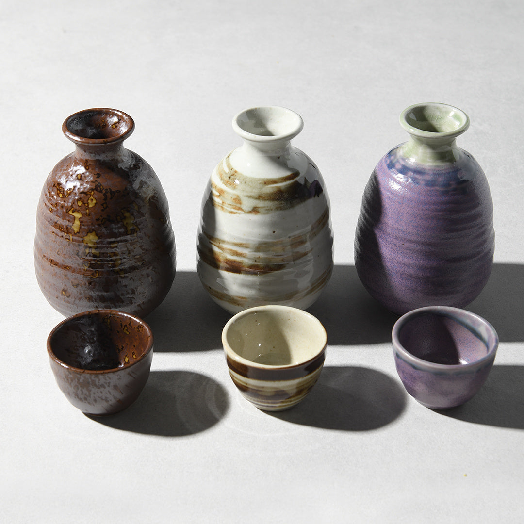 Sake Jug 280ml Ink Fade Glaze