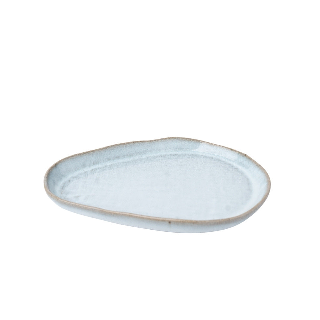 Saucer Arc Cloud Blue Glaze