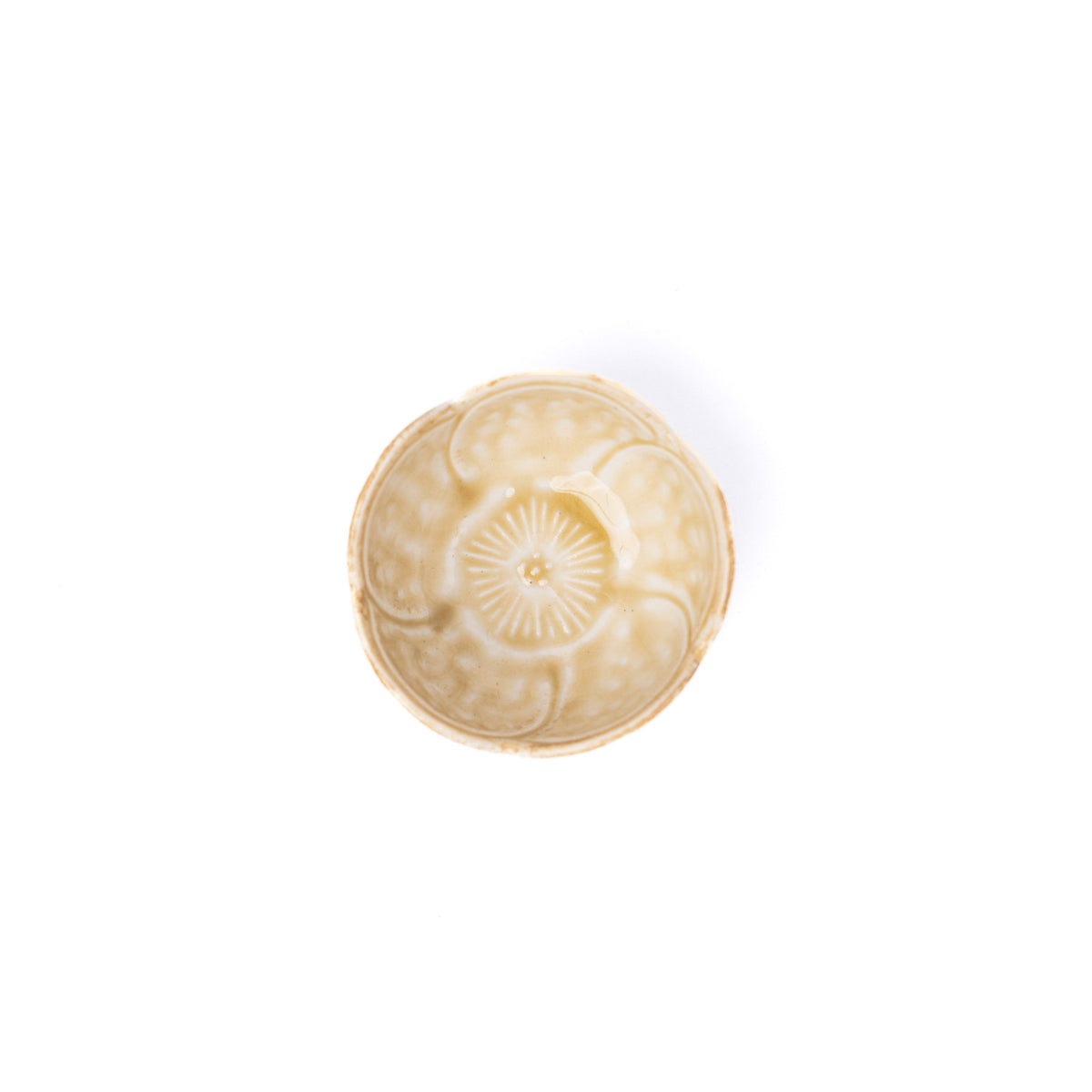 Sauce Dish Ume Shape Dune Glaze