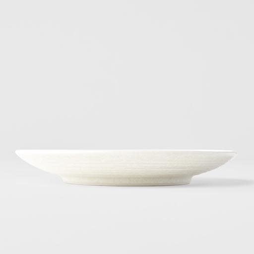 Side Plate 19.5cm White Star Glaze