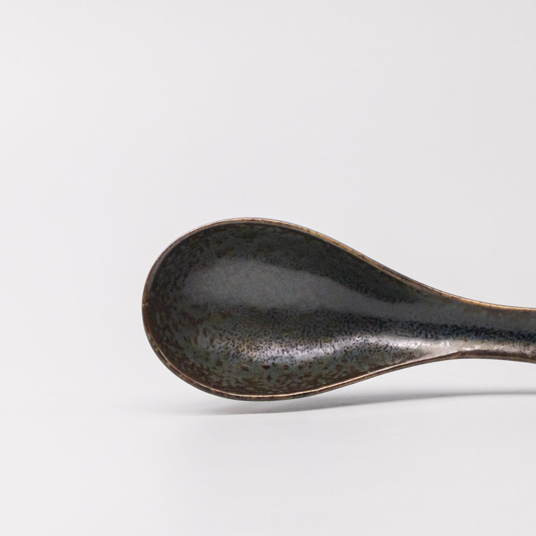 Spoon 16cm Dark Blue Glaze