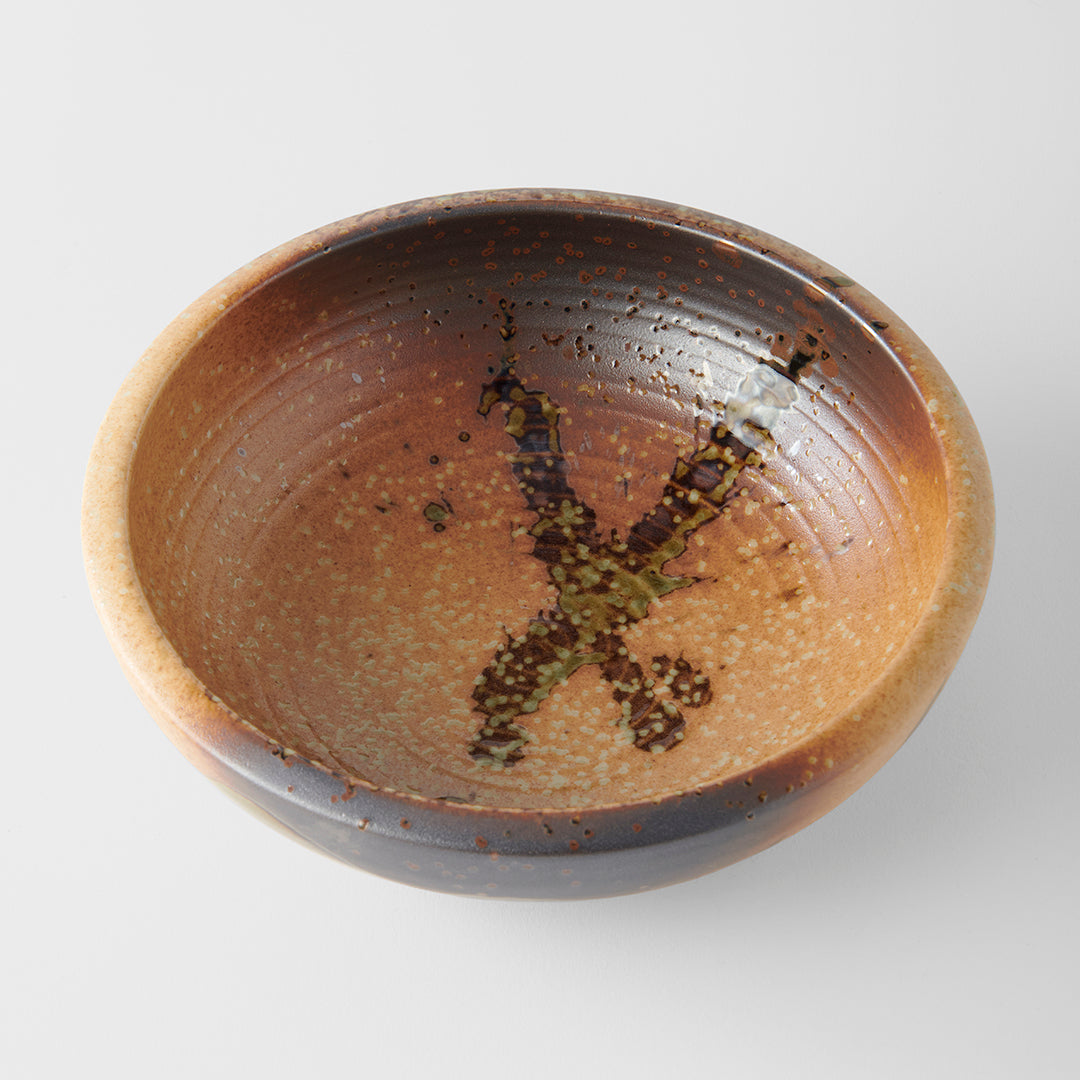 Bowl Thick Edge 20cm Wabi Sabi Glaze